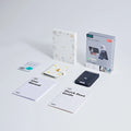 Pack porte-cartes magnétiques Clutch Aura et Geo avec support - Été côtier&Noir