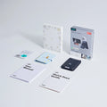 Pack porte-cartes magnétiques Clutch Aura et Geo avec support - Paradis tropical&Noir