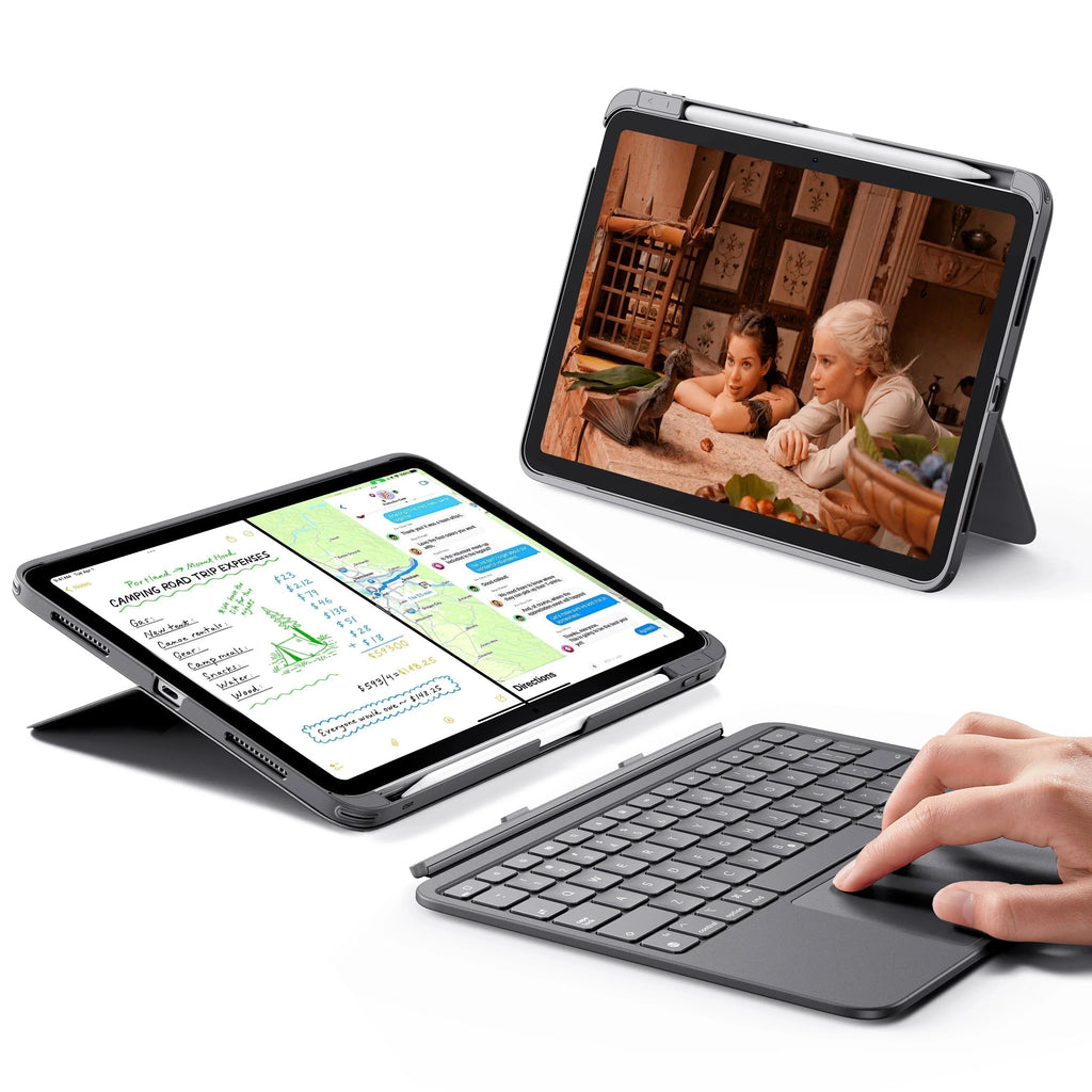 Coque clavier Flex détachable iPad Air 11" (M3) 2025 - US Layout-Dark Gray