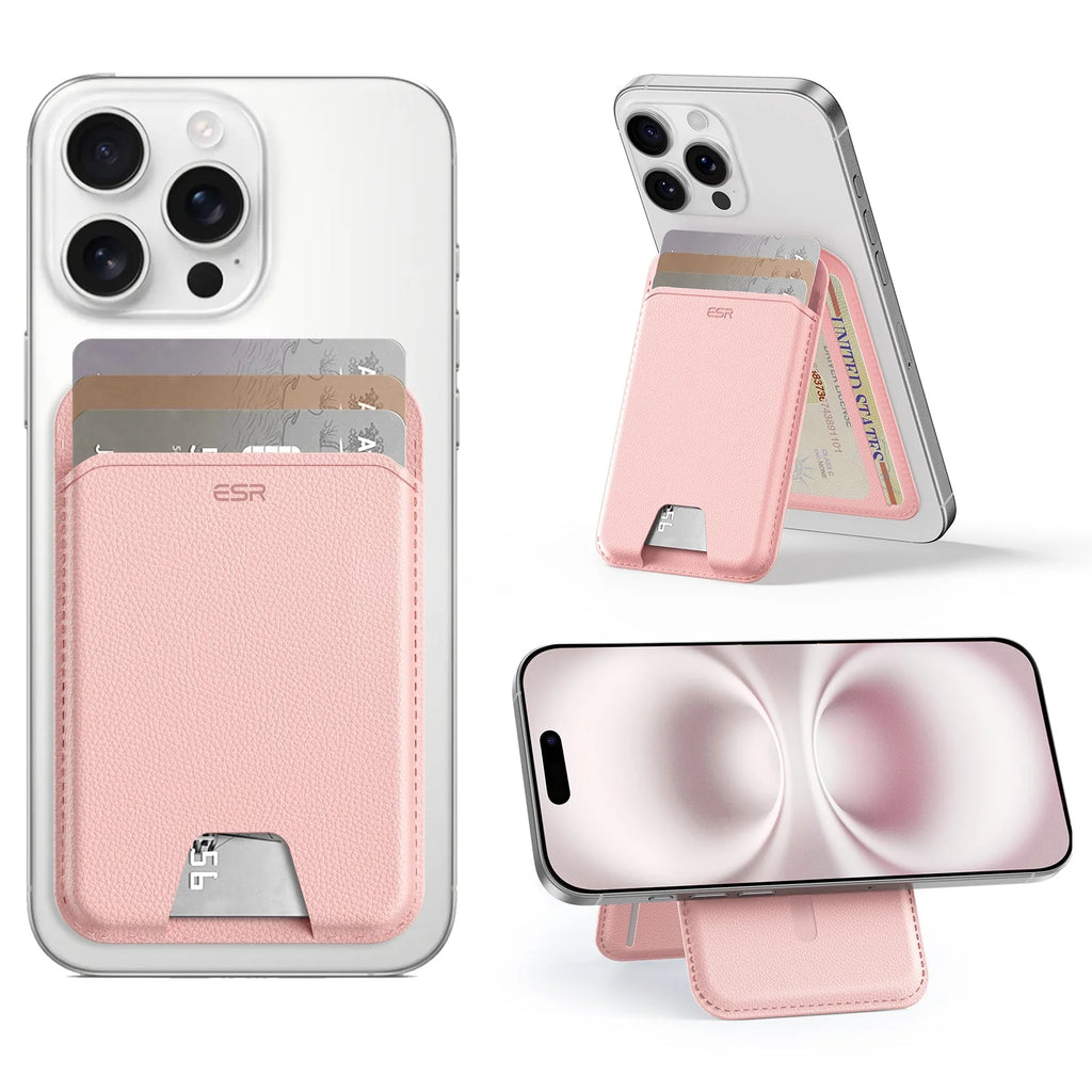 Porte-cartes Aura (HaloLock) - Pink